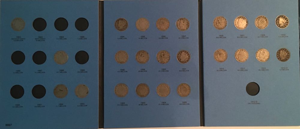 Coin Book 05 - 1883 - 1912 Nickels Liberty Head  coin collectible - Main Image 2