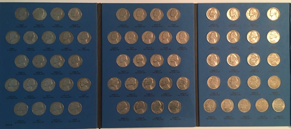 Coin Book 05 - 1962-1995 Nickels Jefferson Head  coin collectible - Main Image 2