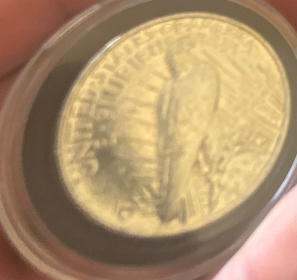 1922 Peace Silver Dollar  coin collectible - Main Image 2