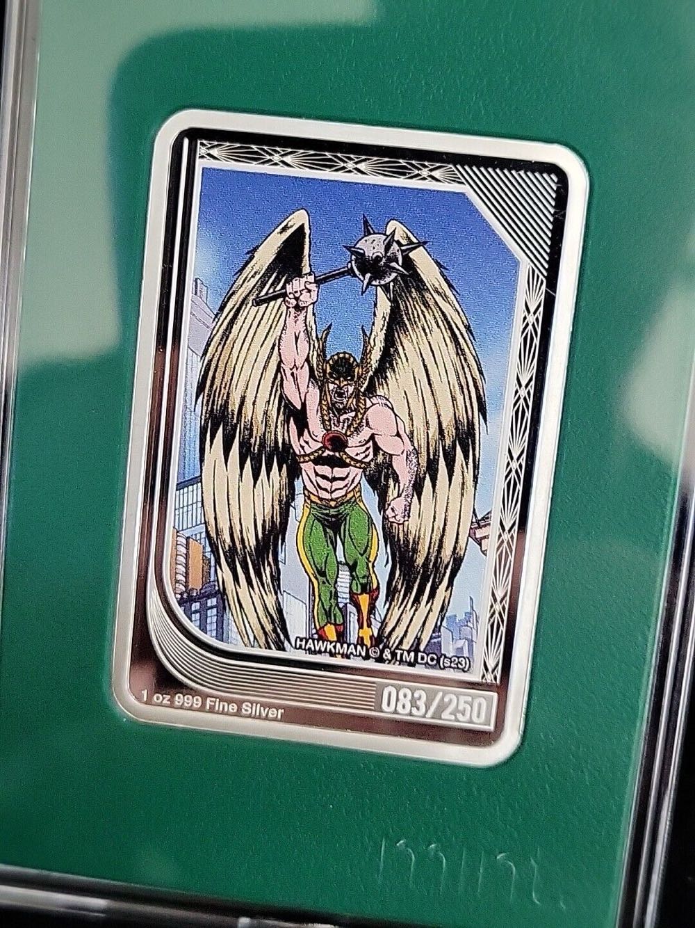 DC Trading Coins (2023) - HAWKMAN  coin collectible - Main Image 2