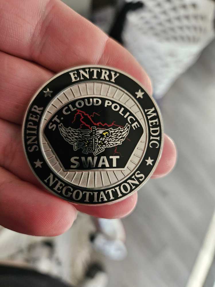 St Cloud Swat  coin collectible - Main Image 2