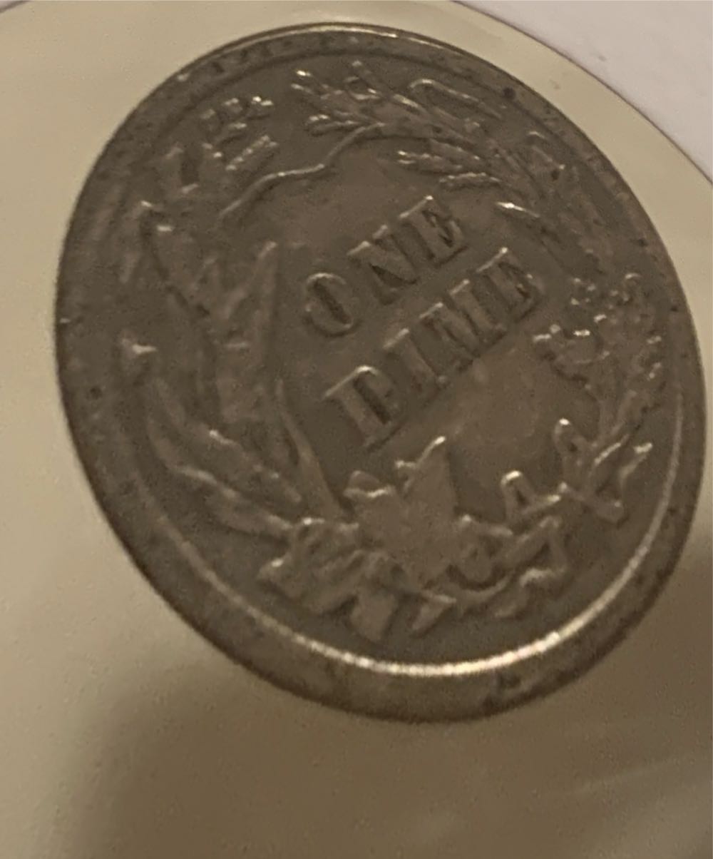 Barber Dime  coin collectible - Main Image 2