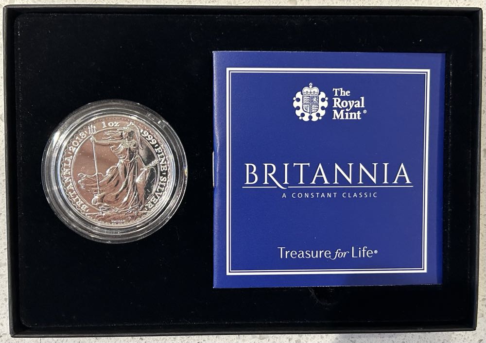 2018 Britannia - BU  coin collectible - Main Image 3