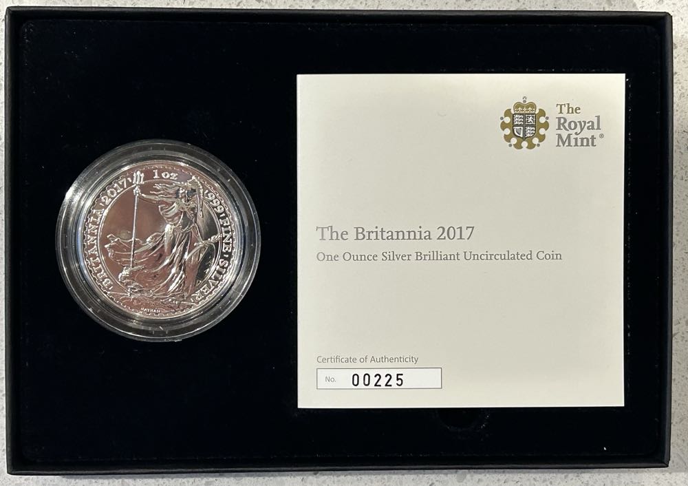 2017 Britannia - BU  coin collectible - Main Image 3