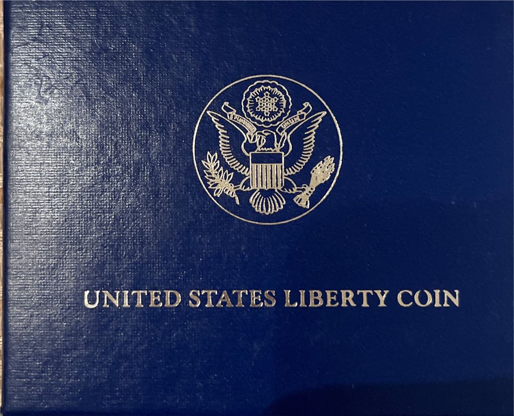 United States Liberty Coin 1986  coin collectible - Main Image 3