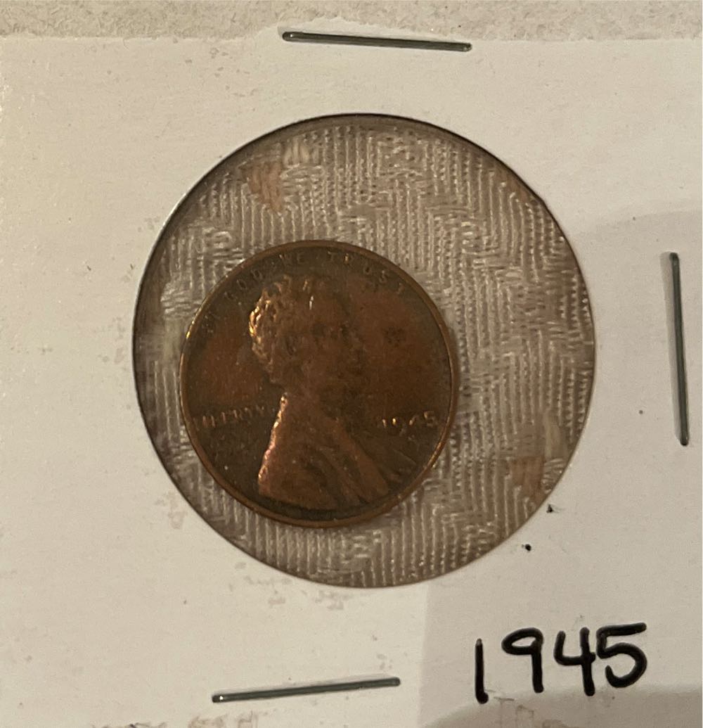 1945 Penny  coin collectible - Main Image 2