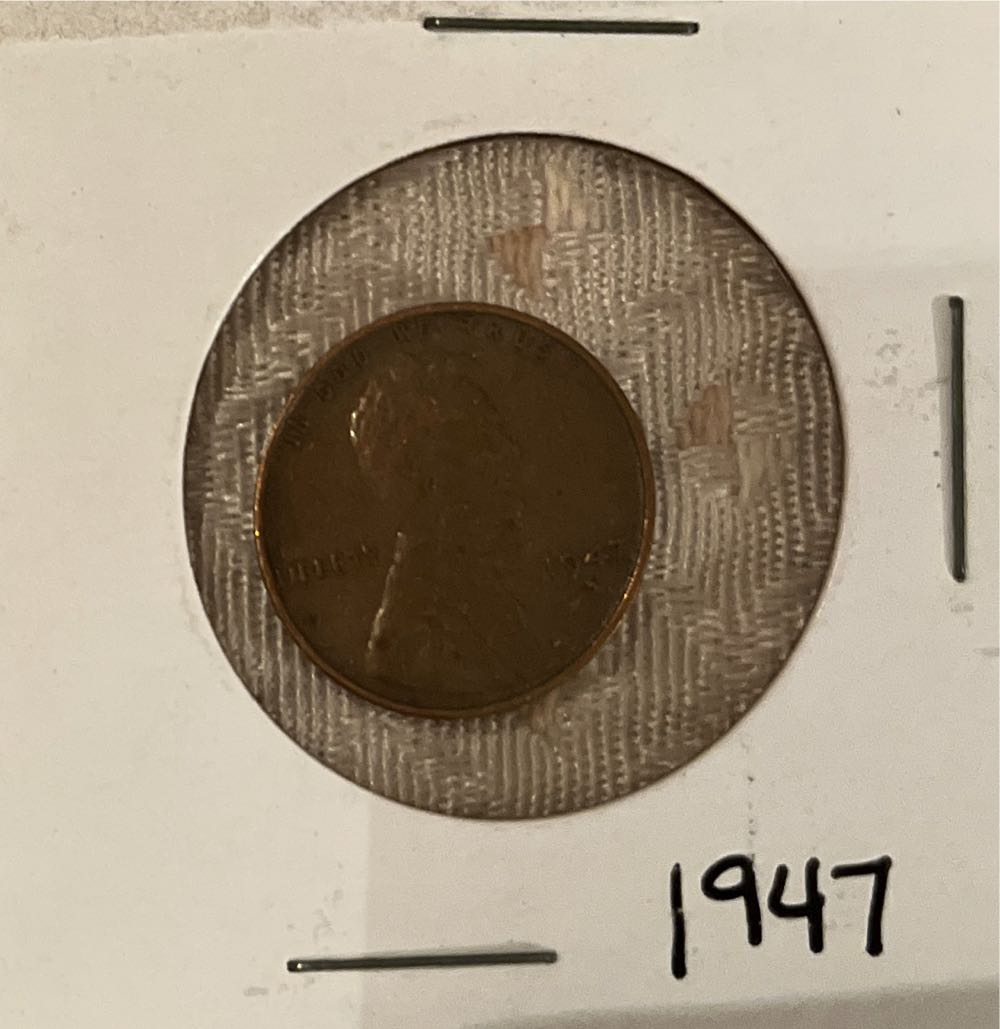 Lincoln Wheat Penny 1947  coin collectible - Main Image 2