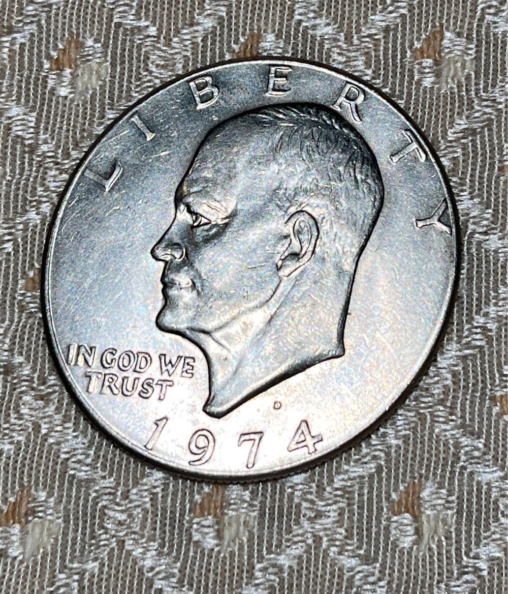 1974 Silver Dollar  coin collectible - Main Image 2