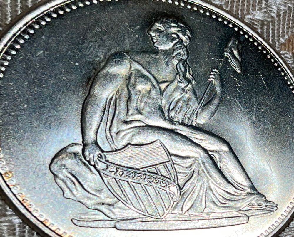 Troy Ounce Of Silver  coin collectible - Main Image 2