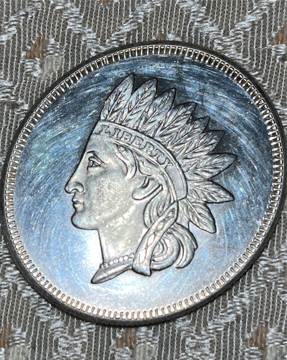 Troy Ounce Of Silver  coin collectible - Main Image 3