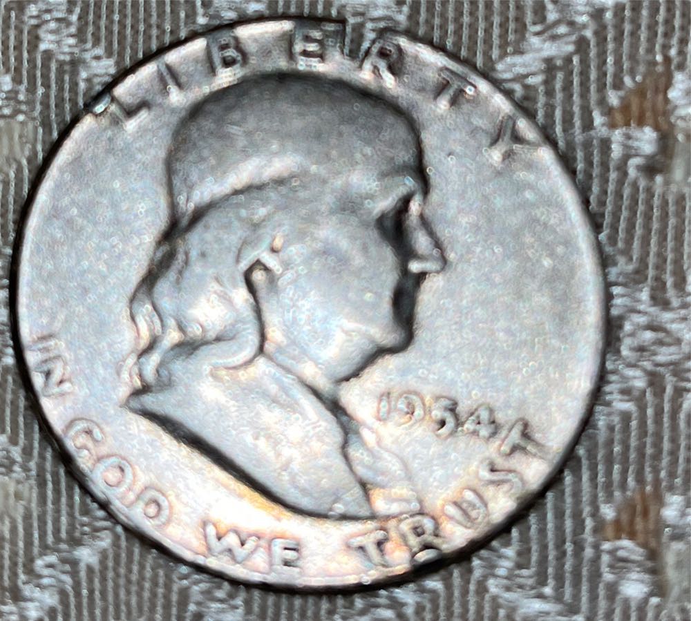 1954 Half-Dollar  coin collectible - Main Image 2