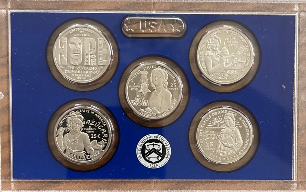 2024 US Mint American Women Quarters Proof Set  coin collectible [Barcode 704786560108] - Main Image 2