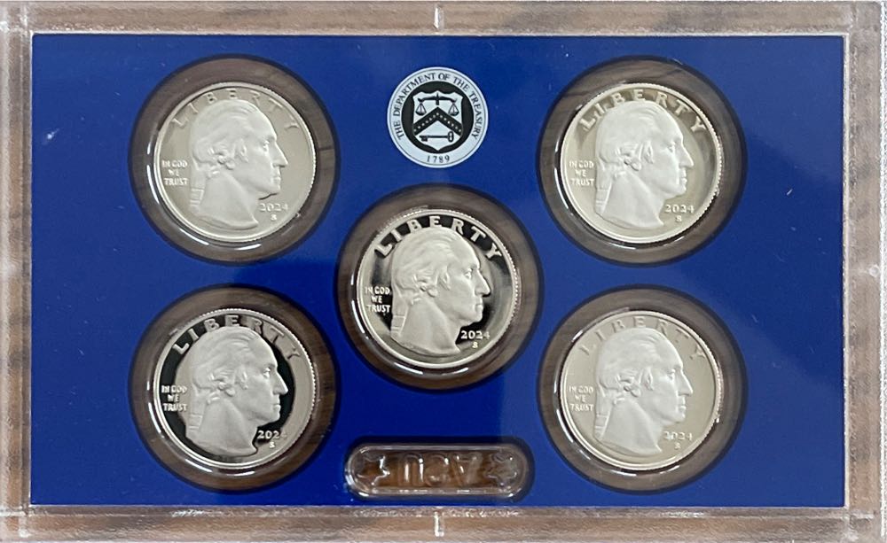 2024 US Mint American Women Quarters Proof Set  coin collectible [Barcode 704786560108] - Main Image 3