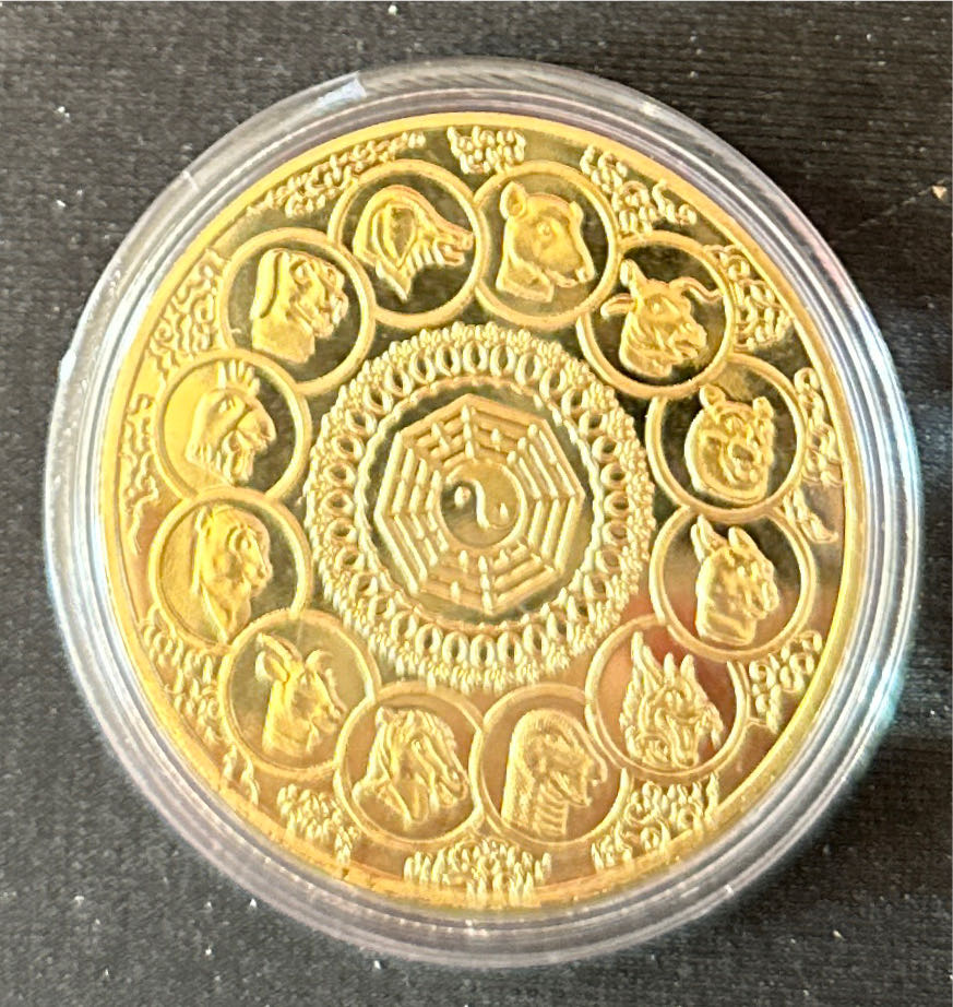 Golden Phénix Nirvana  coin collectible [Barcode 76097017168] - Main Image 2