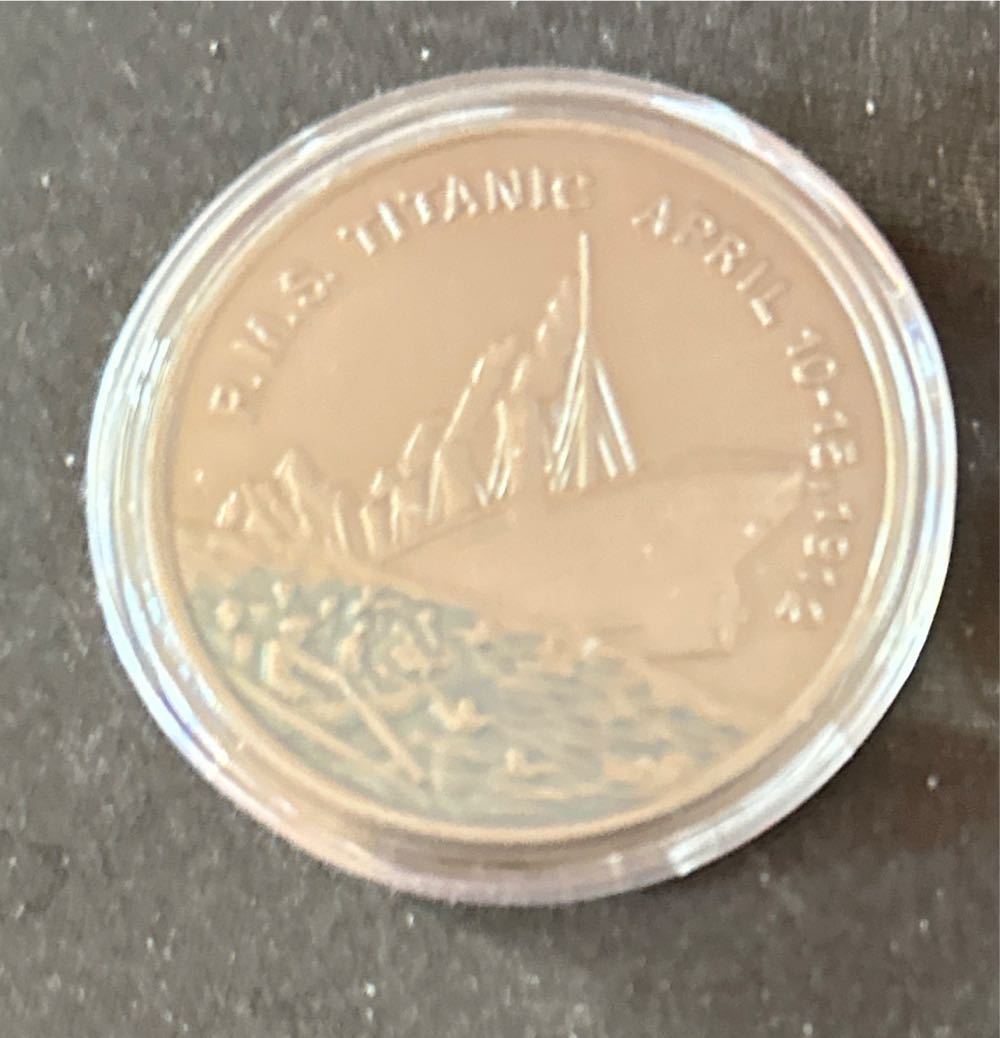 The Titanic Wreck  coin collectible [Barcode 51929117647] - Main Image 2