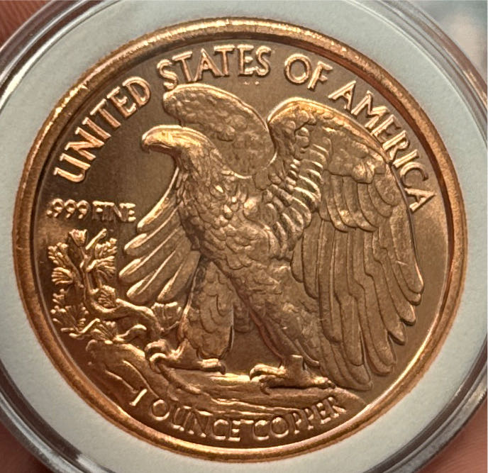 American Silver Eagle - Copper  coin collectible - Main Image 2