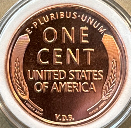 Penny Large Copper  coin collectible - Main Image 2