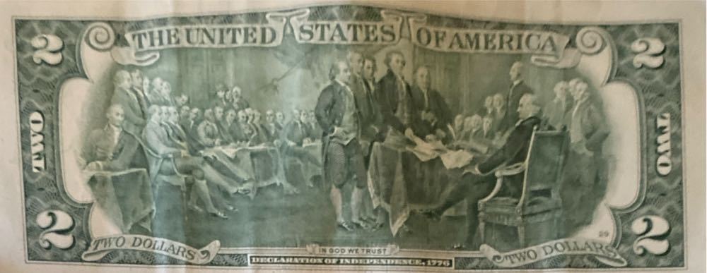 2 Dollar Bill  coin collectible - Main Image 2