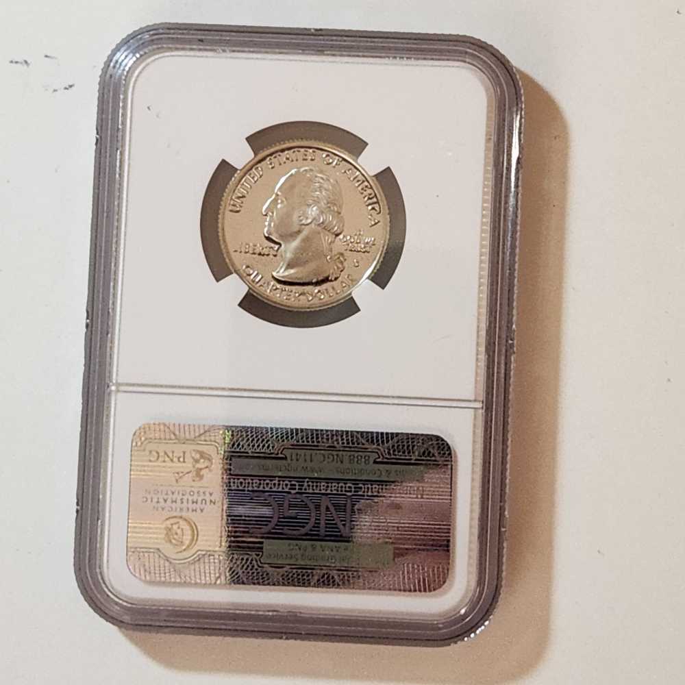 New Jersey Silver Quarter  coin collectible [Barcode 6594369003788933027] - Main Image 2