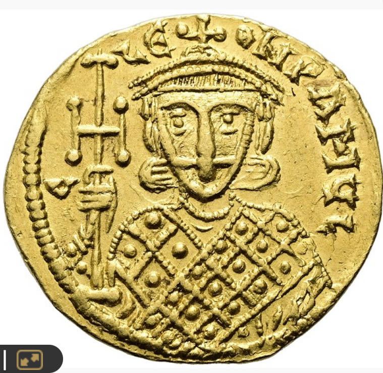 Constantin V. Copronymus, 741 - 775 n. Chr. Solidus, 756 - 764 n. Chr.  coin collectible - Main Image 2