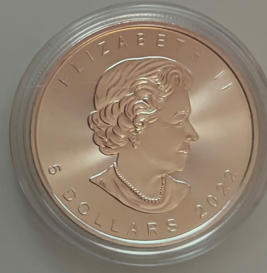 Maple Leaf  coin collectible - Main Image 2