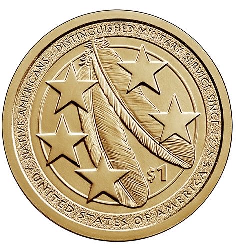Sacagawea- Military Service  coin collectible - Main Image 2