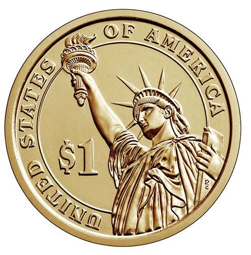 Dollar George HW Bush  coin collectible - Main Image 2