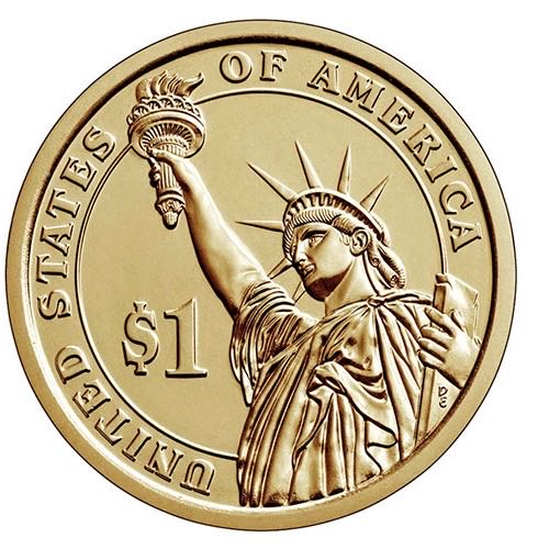 President George HW Bush 2020 D  coin collectible - Main Image 2