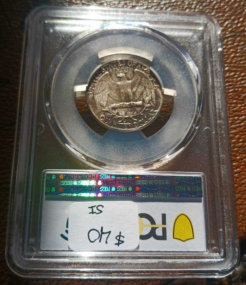 Quarters : 1957 25c PCGS MS66  coin collectible - Main Image 2