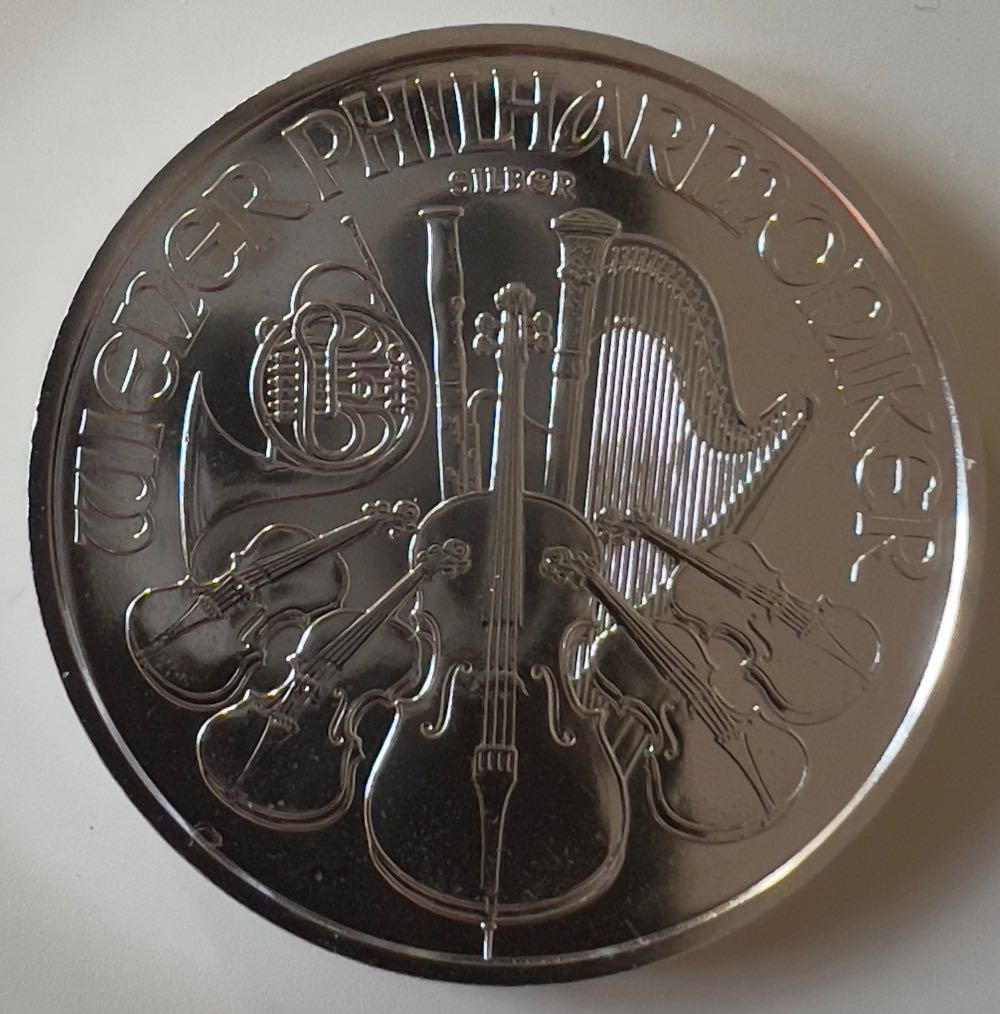 Wiener Philharmoniker 1oz Silver - 2013  coin collectible - Main Image 3