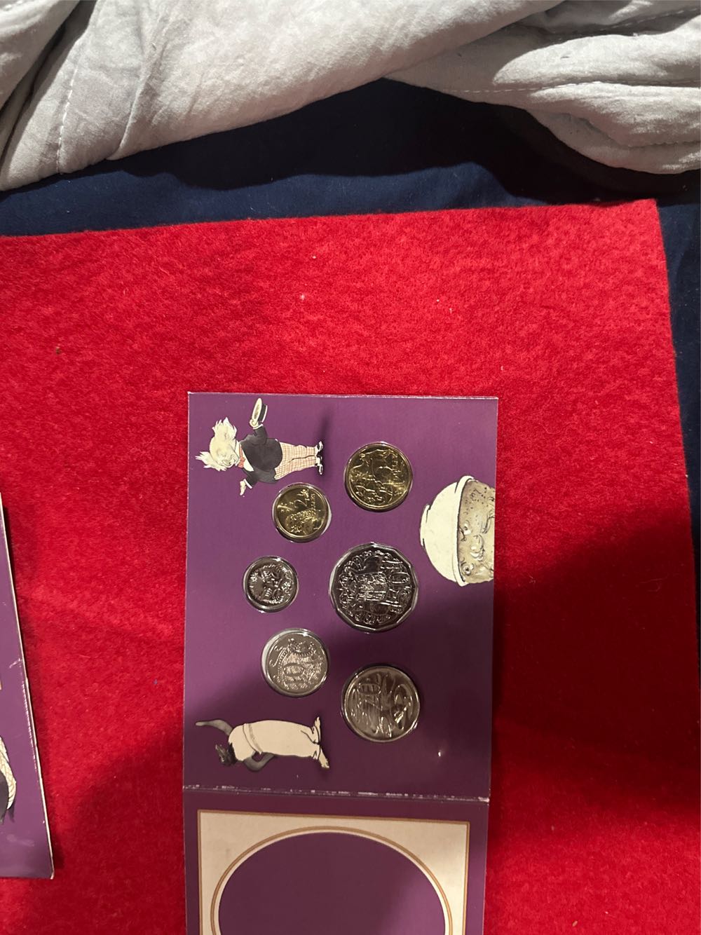 The Magic Pudding Mint Baby Set Royal Australian Dog  coin collectible [Barcode 9314688013520] - Main Image 2