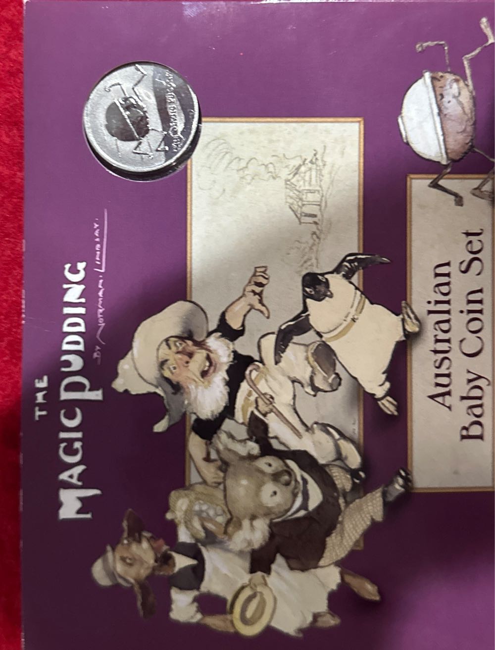 The Magic Pudding Mint Baby Set Royal Australian Dog  coin collectible [Barcode 9314688013520] - Main Image 3