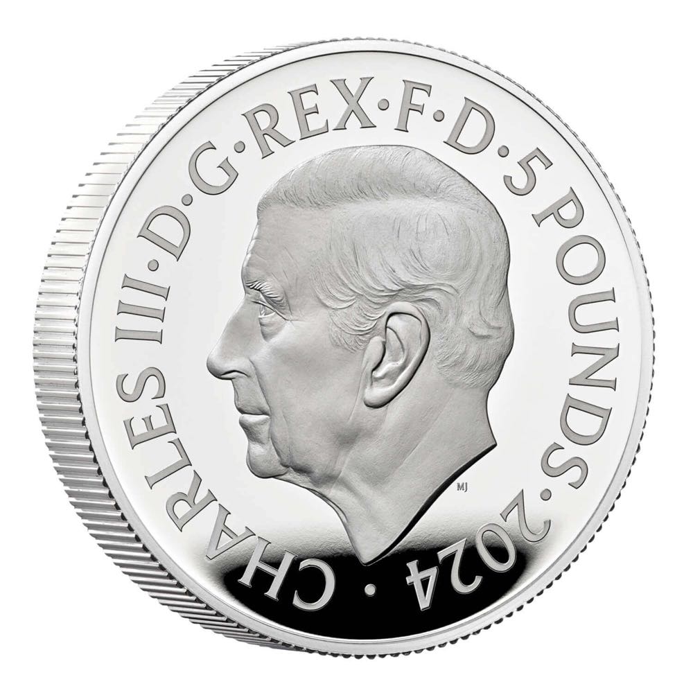 Britannia £5 Proof 2 Ounce  coin collectible - Main Image 2