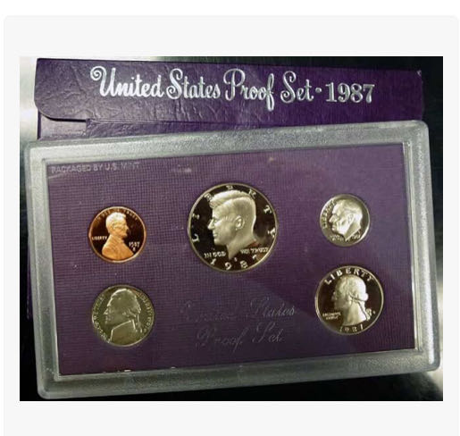 US Mint Proof Set 1985  coin collectible - Main Image 3