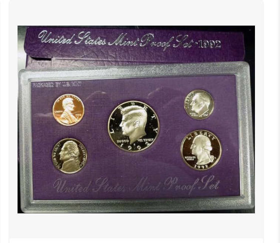 Standard 1993-S US Mint Proof Set  coin collectible - Main Image 2