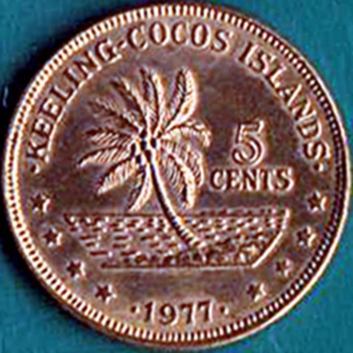 1977 Cocos Islands  coin collectible - Main Image 4