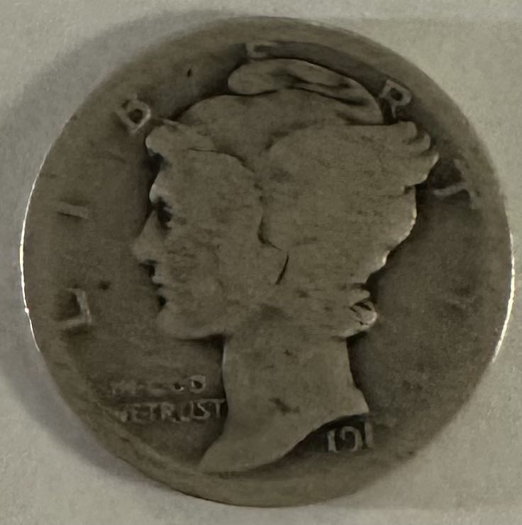Roosevelt Dime Folder 1965—1999