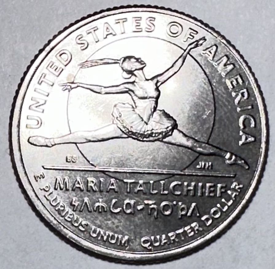 Quarter American Women- Maria Tallchief  coin collectible - Main Image 2