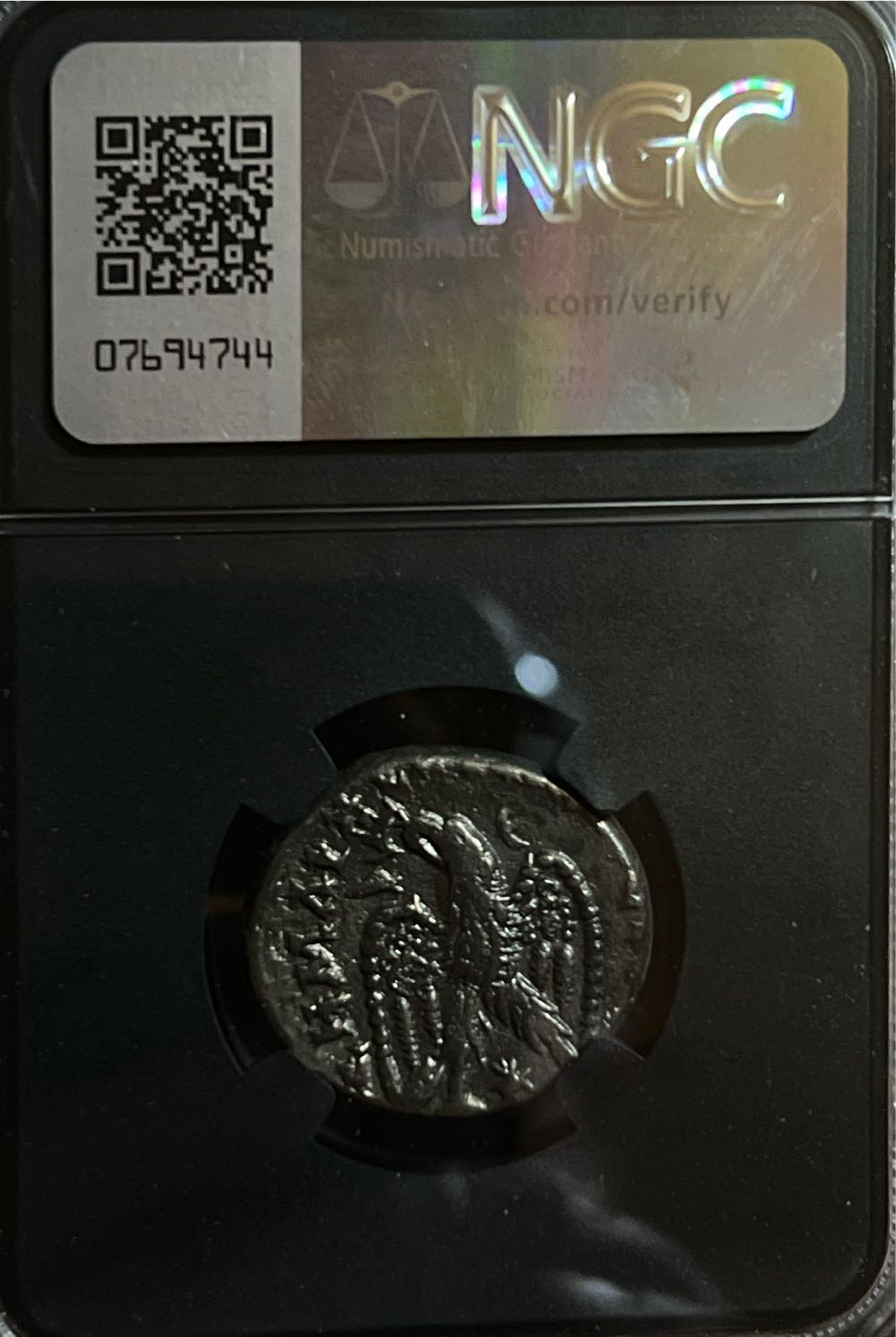 Syria Antioch Mixed Base Metals With Silver Tetradrachm - Elagabalus AD 218-222 Vaultbox 6  coin collectible - Main Image 2