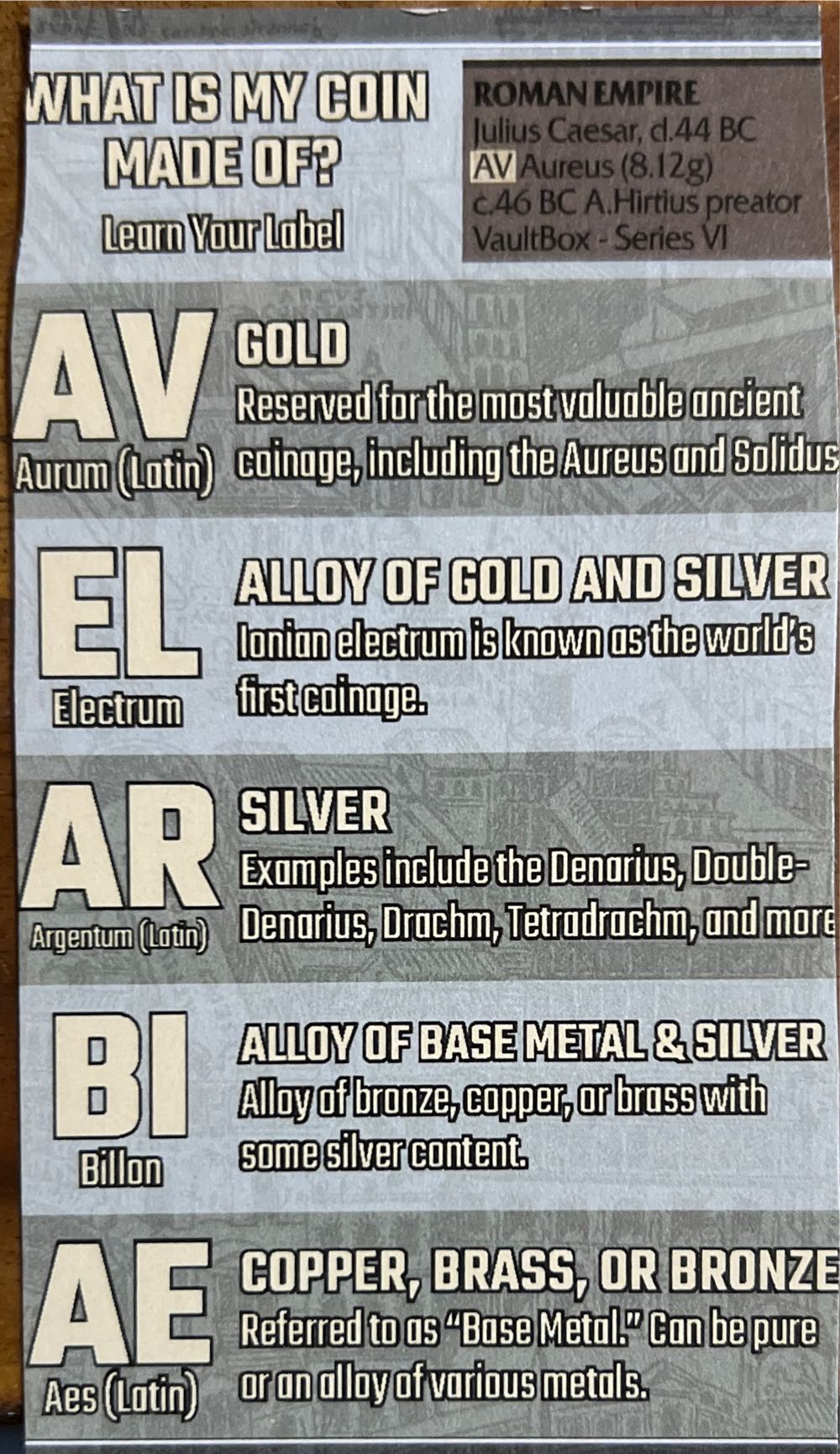 Syria Antioch Mixed Base Metals With Silver Tetradrachm - Elagabalus AD 218-222 Vaultbox 6  coin collectible - Main Image 3
