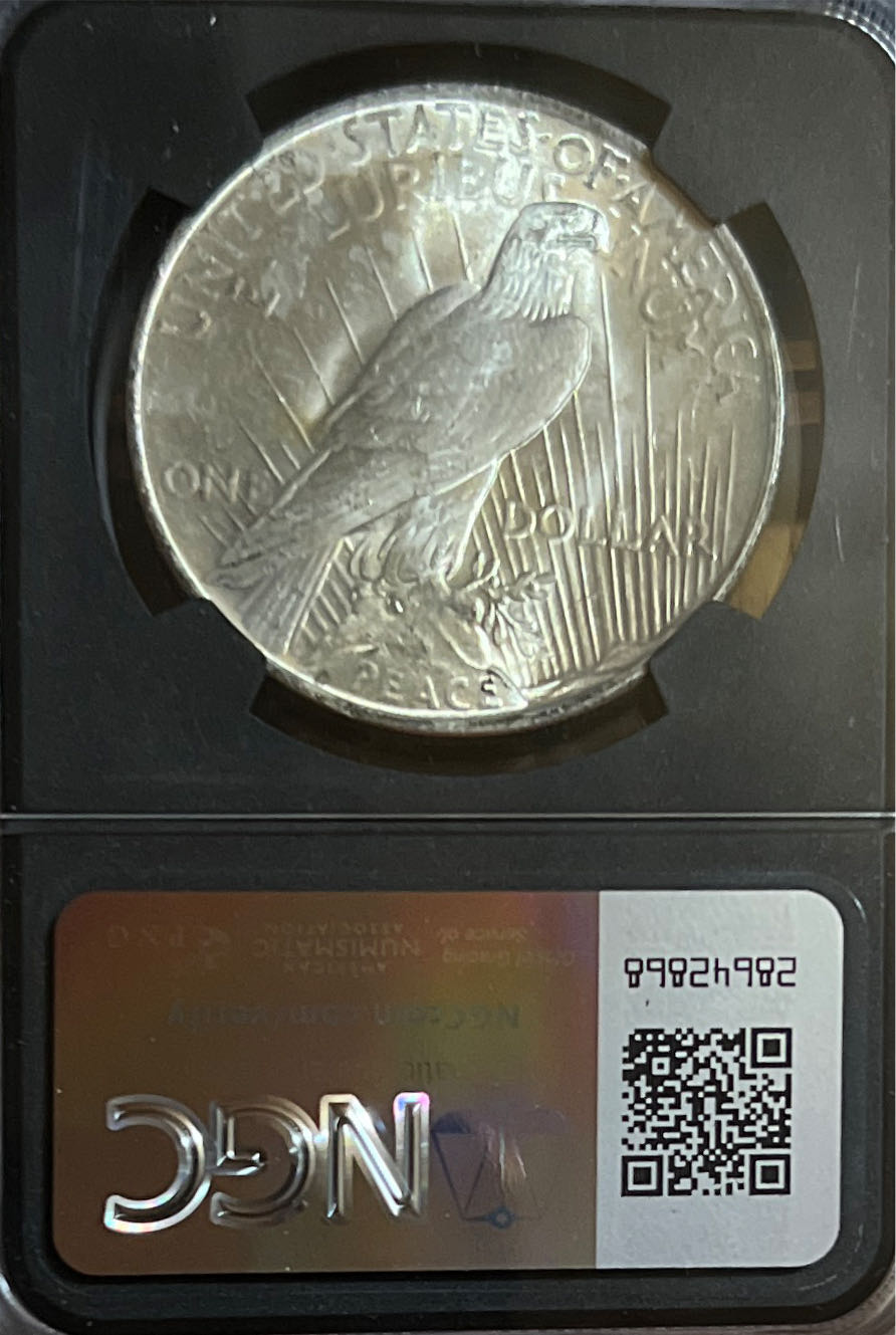 Peace Silver Dollar - 1934 Vaultbox  coin collectible - Main Image 2