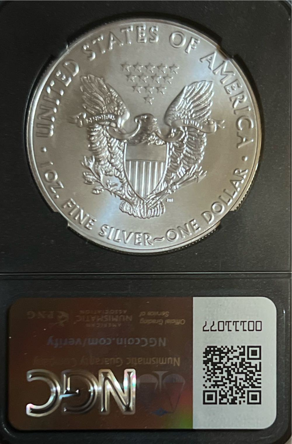 American Eagle - 2018 Vaultbox 5  coin collectible - Main Image 2