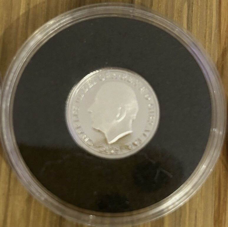 The Love Story Silver Half Sovereign  coin collectible - Main Image 2