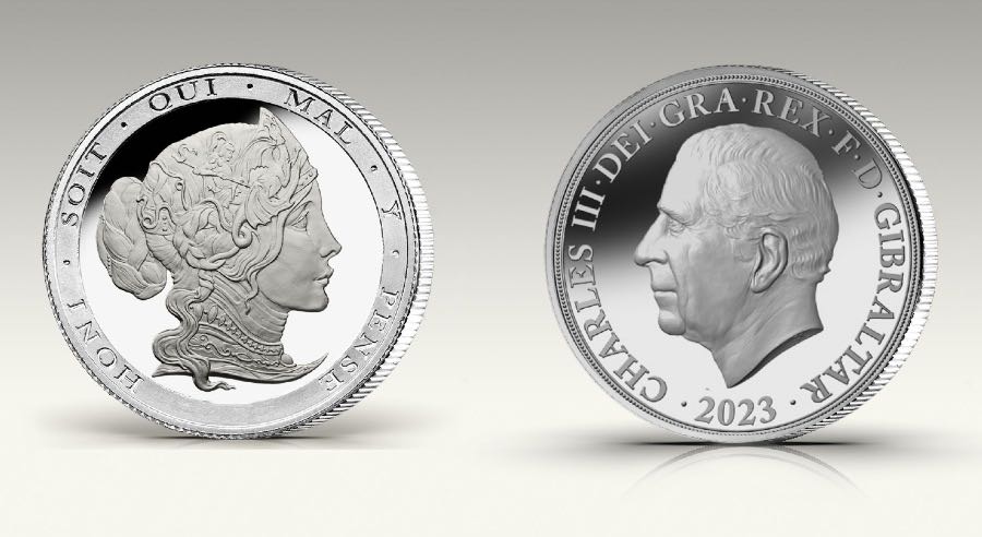 The Love Story Quintuple Sovereign  coin collectible - Main Image 3