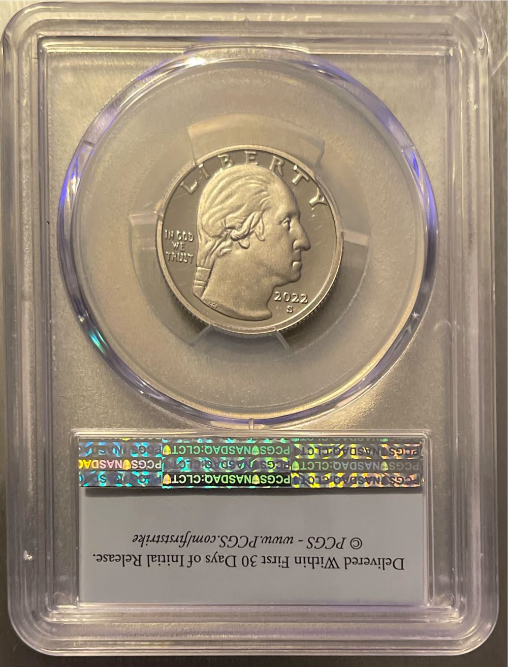Quarter American Woman  coin collectible - Main Image 2