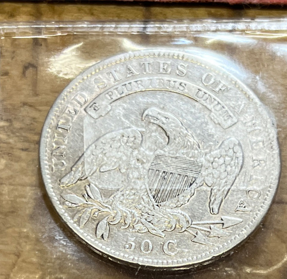 Capped Bust Lettered Edge Half Dollar - 1826  coin collectible - Main Image 2