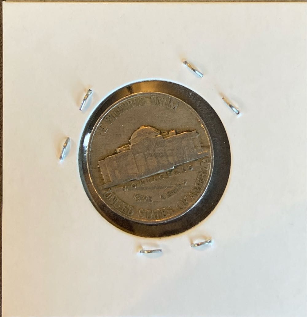 Jefferson Nickel P Error Coin 1942  coin collectible - Main Image 2