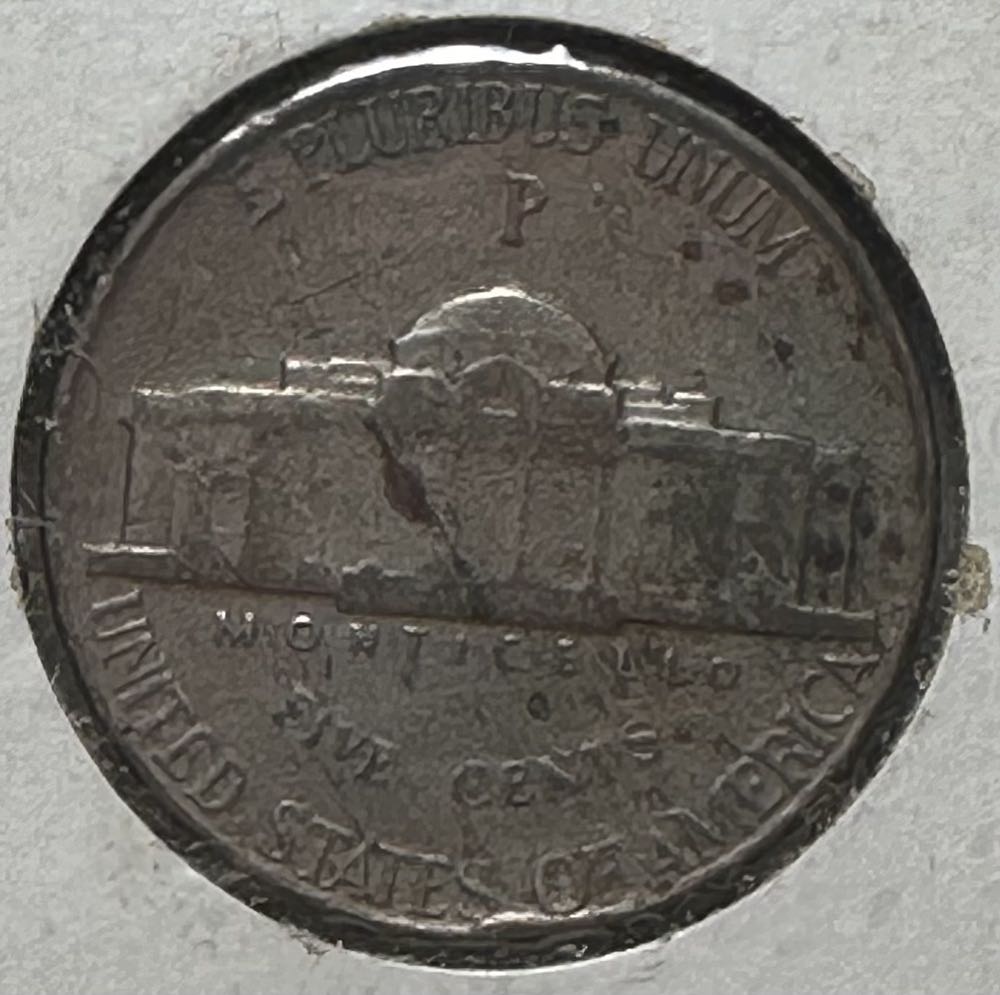 Jefferson Nickel 1943.P  coin collectible - Main Image 2