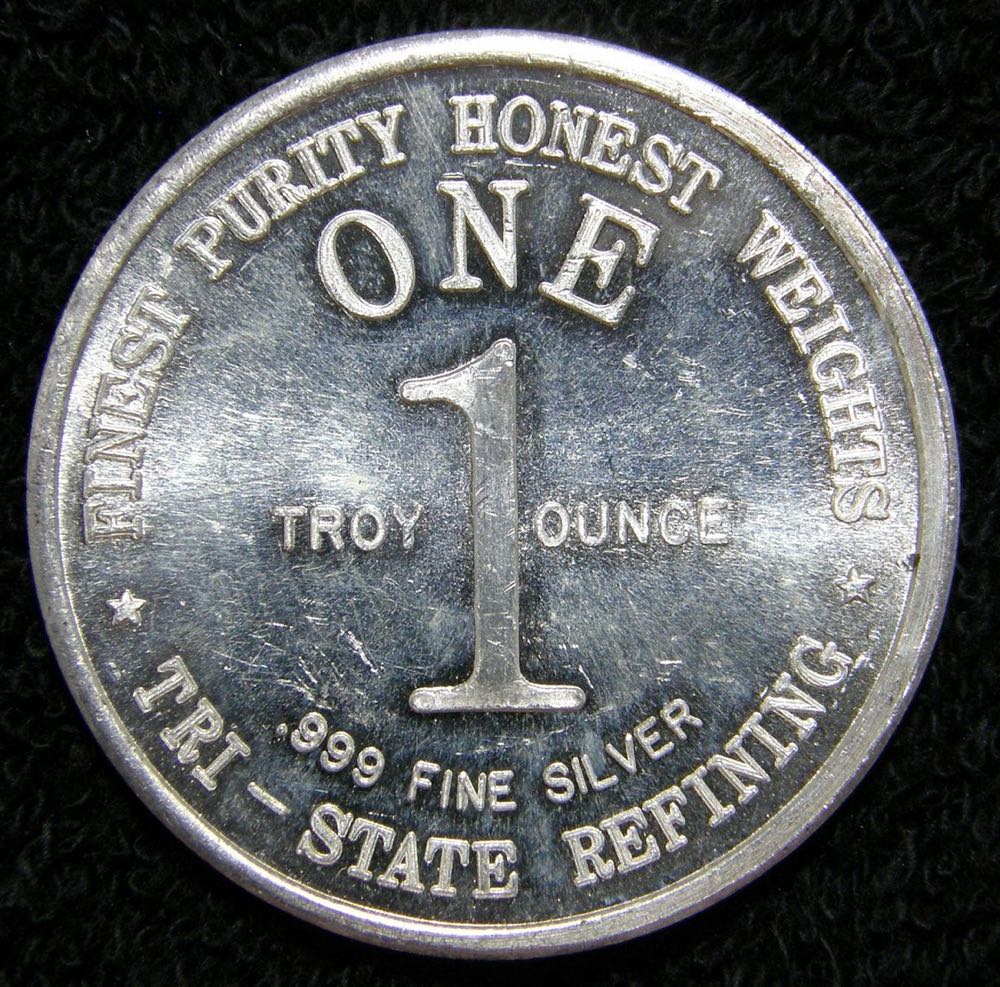 Fine Silver One Troy Oz 1776-1976  coin collectible - Main Image 2