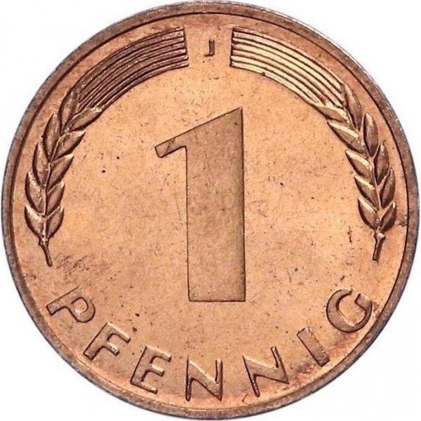République Fédérale D’allemagne 1 Pfennig  coin collectible - Main Image 2